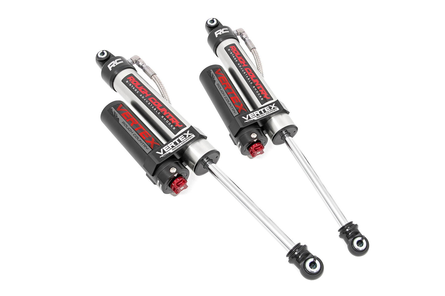 Vertex 2.5 Adjustable Rear Shocks | 5.5-7.5" | Ram 1500 4WD (2010-2018 & Classic)