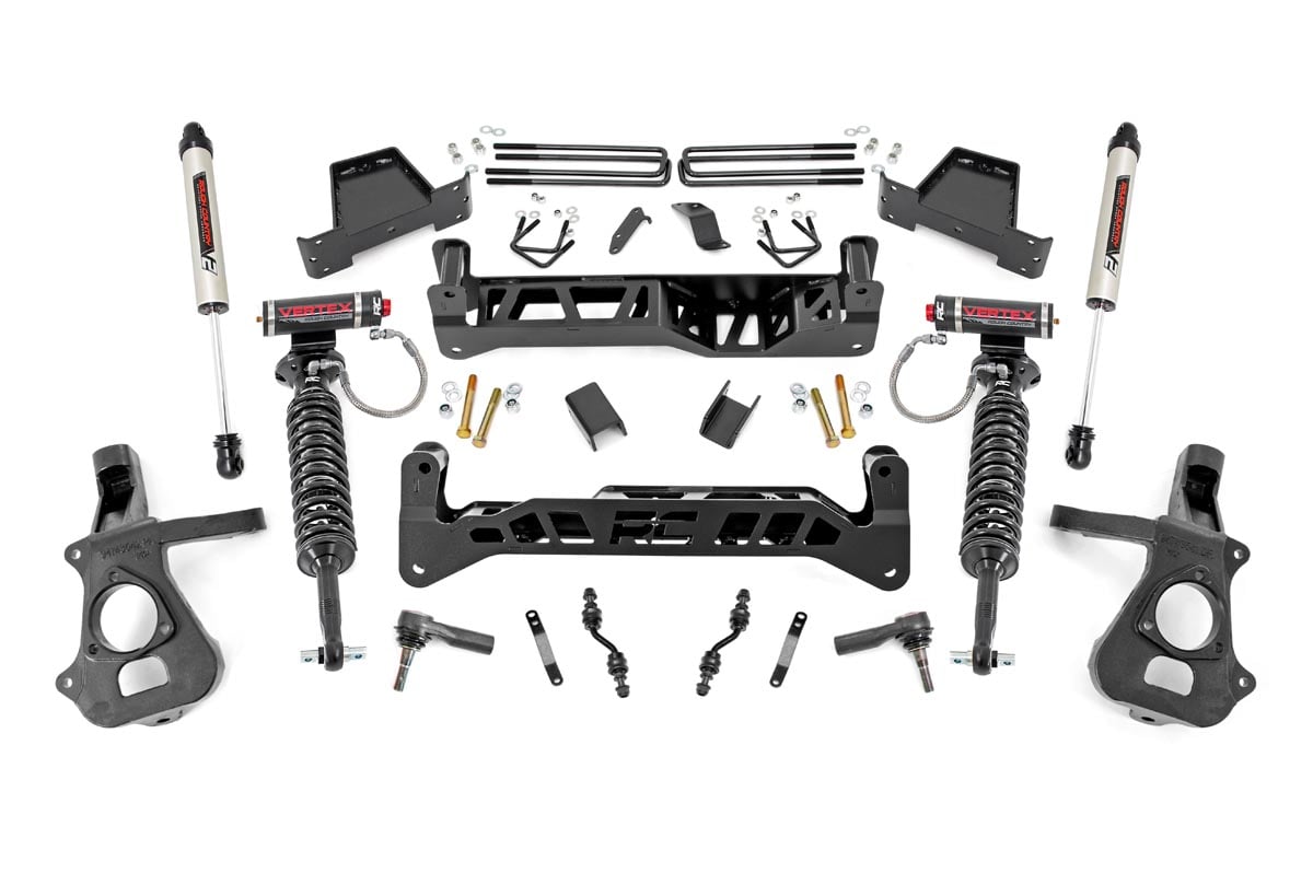 7 Inch Lift Kit | Alu/Stamp Steel | Vertex/V2 | Chevy/GMC 1500 (14-18 & Classic)