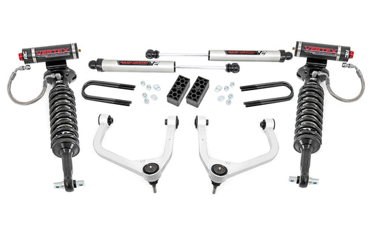 3.5 Inch Lift Kit | Vertex/V2 | Rear Mono Leaf | Chevy Silverado 1500 (22-24)