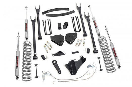 6 Inch Lift Kit | Gas | 4 Link | Ford F-250/F-350 Super Duty 4WD (2008-2010)