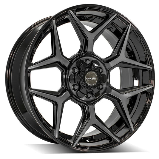 4PLAY Gen3 4P06 22x9 6x135mm & 6x5.5" +12et in Brushed Black