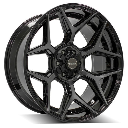 4PLAY Gen3 4P06 22x10 6x135mm & 6x5.5" -18et in Brushed Black