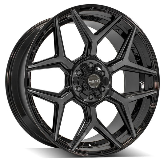 4PLAY Gen3 4P06 24x10 6x135mm & 6x5.5" +18et in Brushed Black