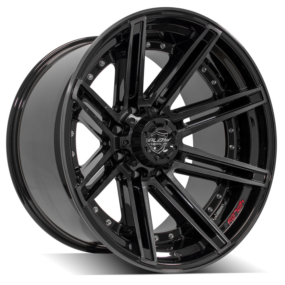 4PLAY Gen2 4P08 22x12 8x170mm -44et in Brushed Black