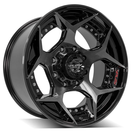 4PLAY Gen2 4P50 20x10 8x170mm -24et in Brushed Black