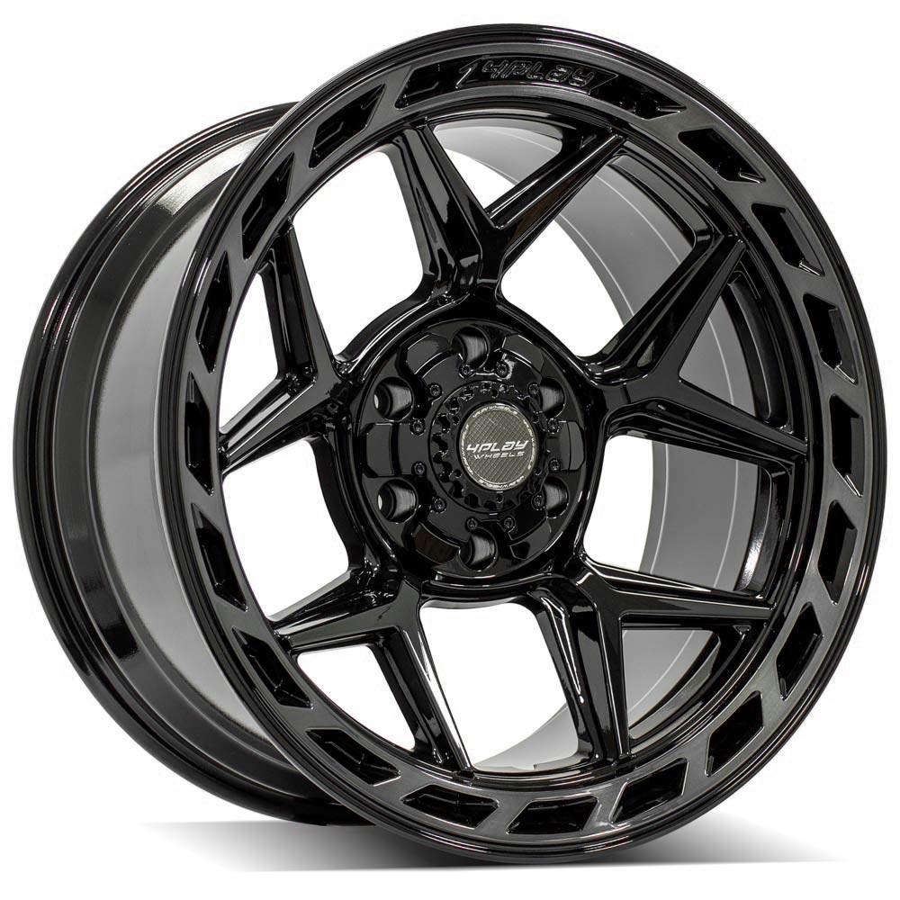 4PLAY Gen3 4P55 20x10 6x135mm & 6x5.5" -18et in Brushed Black