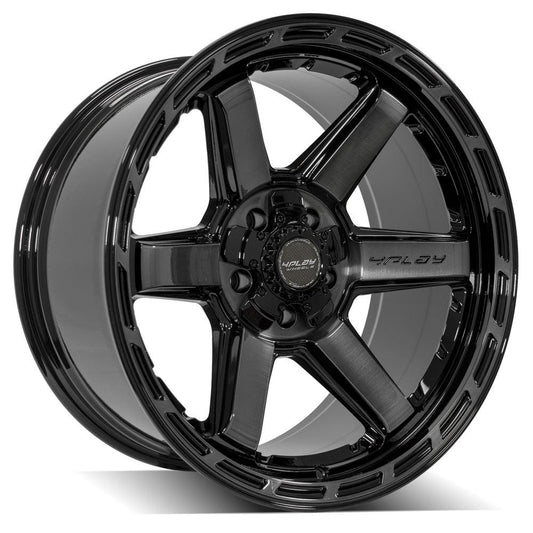 4PLAY Gen3 4P63 20x10 5x5" & 5x5.5" -18et in Brushed Black