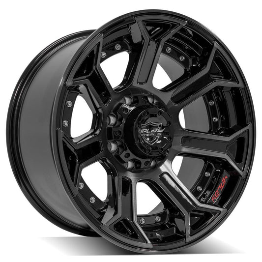 4PLAY Gen2 4P70 20x10 8x180mm -24et in Brushed Black