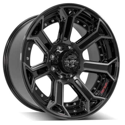 4PLAY Gen2 4P70 22x10 8x170mm -24et in Brushed Black