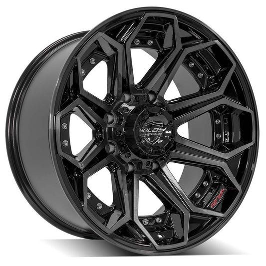 4PLAY Gen2 4P80R 20x10 8x170mm -24et in Brushed Black