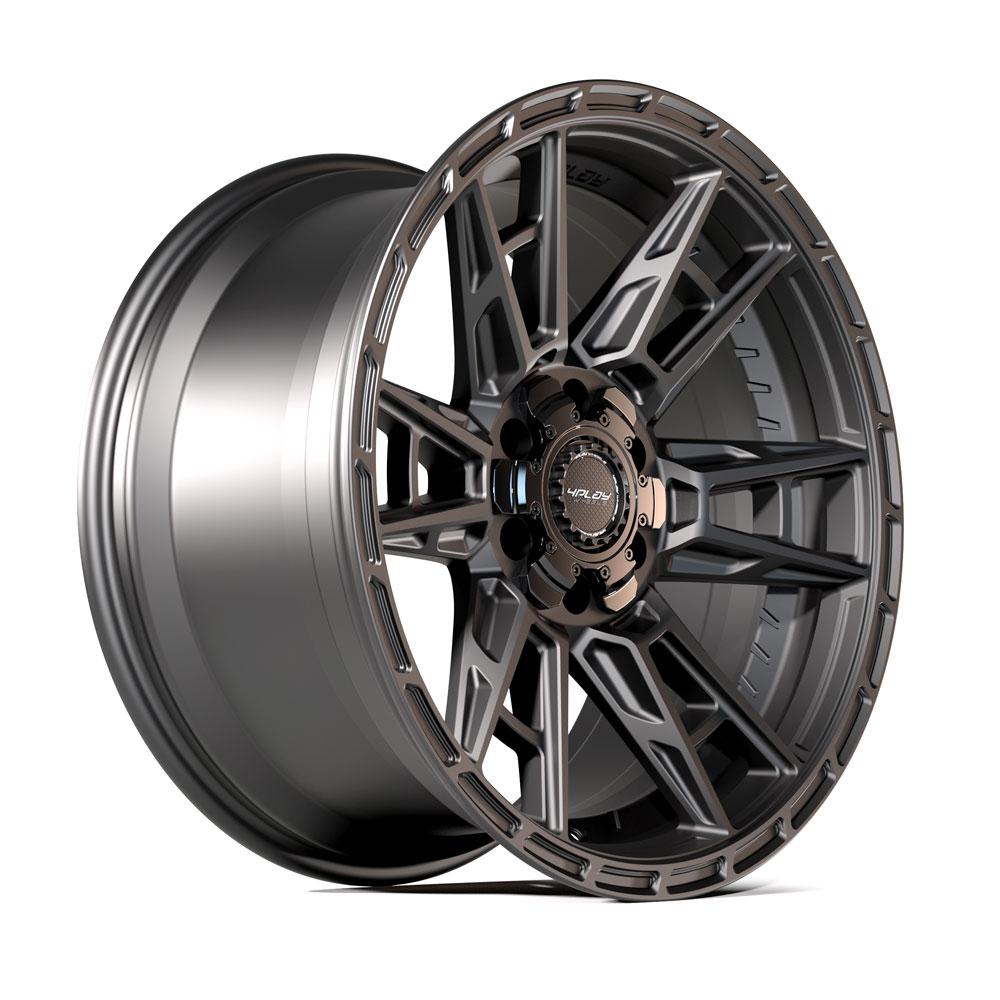 4PLAY Sport2.0 4PS20 22x10 6x135mm & 6x5.5" +24et in Satin Black