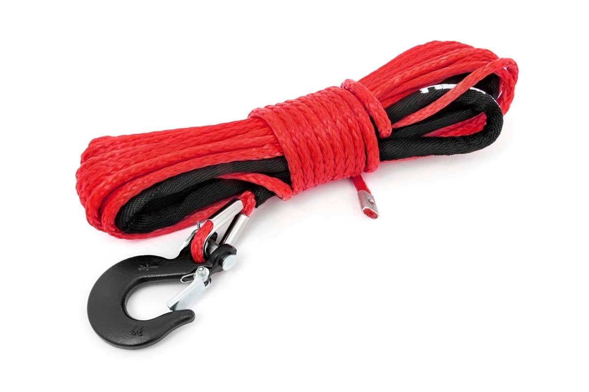 Synthetic Rope | 1/4 Inch | 50 Ft  | Red