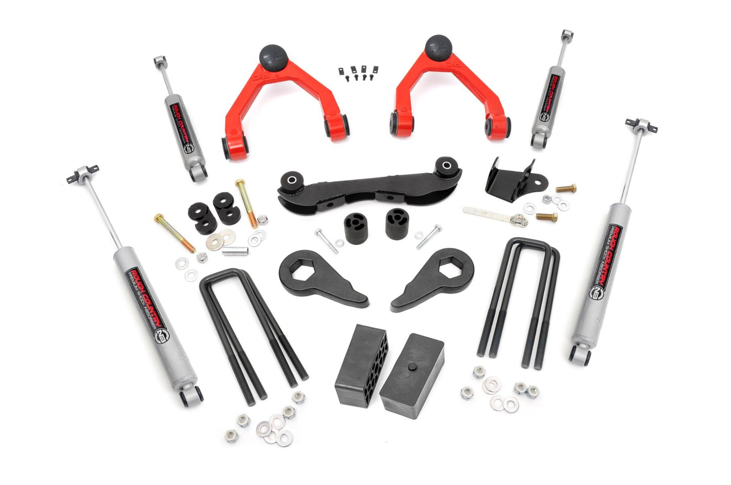 2-3 Inch Lift Kit | Rear Blocks | Chevy C1500/K1500 Truck & SUV 4WD (88-99)