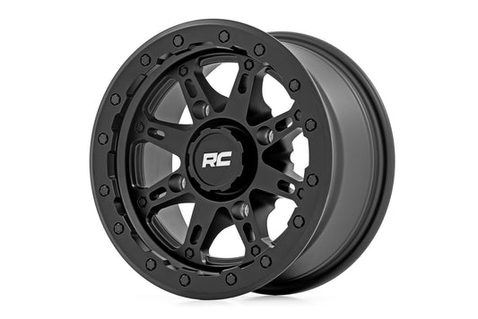 Rough Country 94 Series Wheel | UTV | Matte Black | 14x7 | 4x156 | +10mm