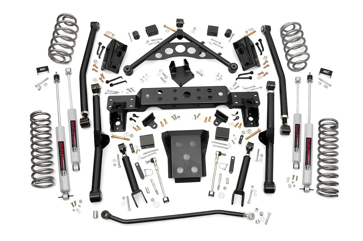 4 Inch Lift Kit | Long Arm | Jeep Grand Cherokee WJ 4WD (1999-2004)