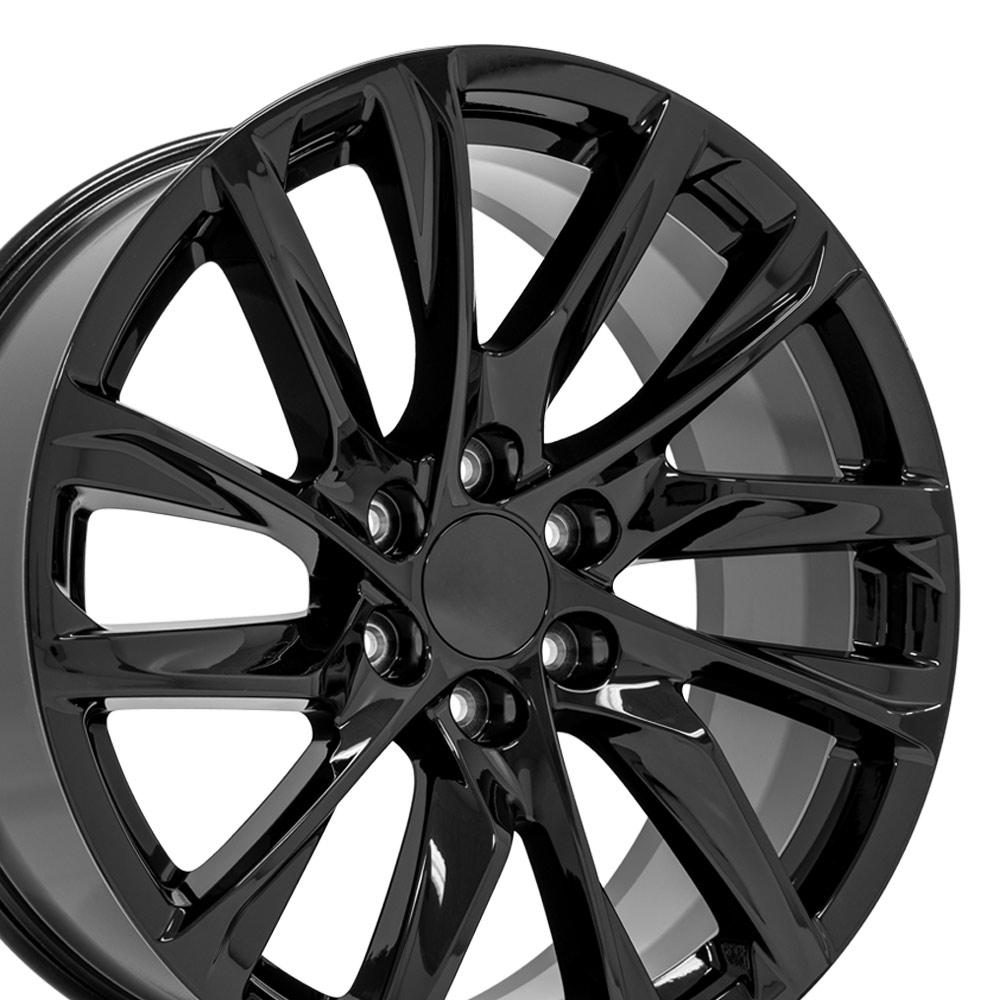 22" Replica CA90 fits Cadillac Escalade 22x9 Gloss Black