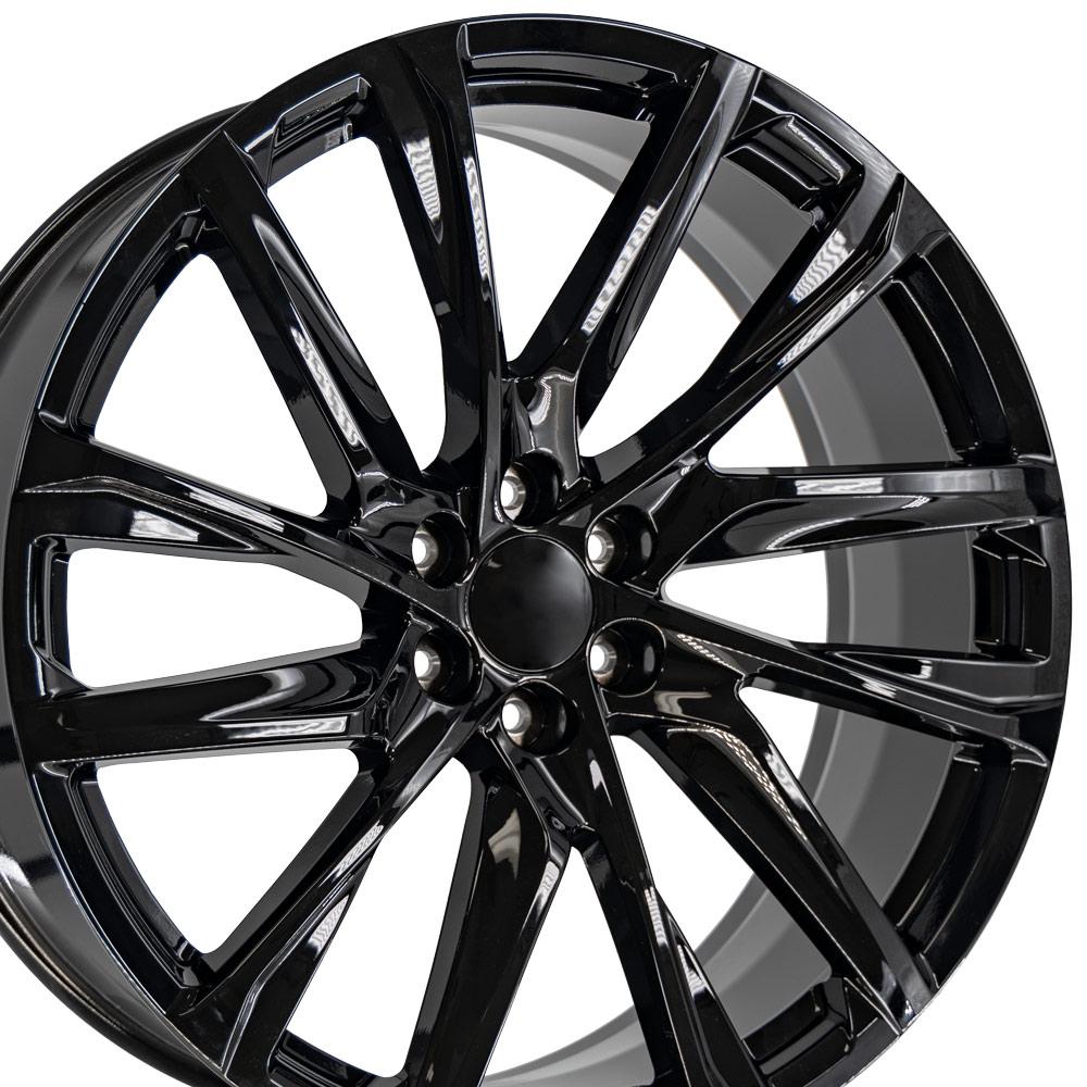 26" Replica CA90 fits Cadillac Escalade 26x10 Black