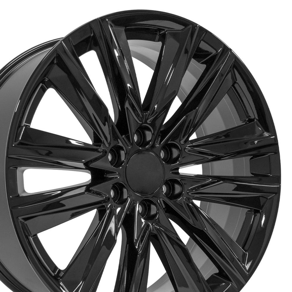 22" Replica CA91 fits Cadillac Escalade 22x9 Gloss Black