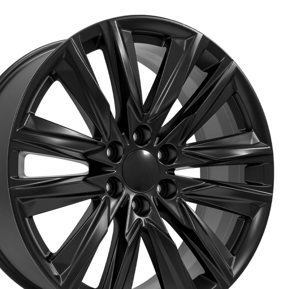 22" Replica CA91 fits Cadillac Escalade 22x9 Satin Black