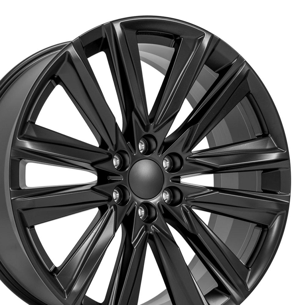 24" Replica CA91 fits Cadillac Escalade 24x10 Satin Black