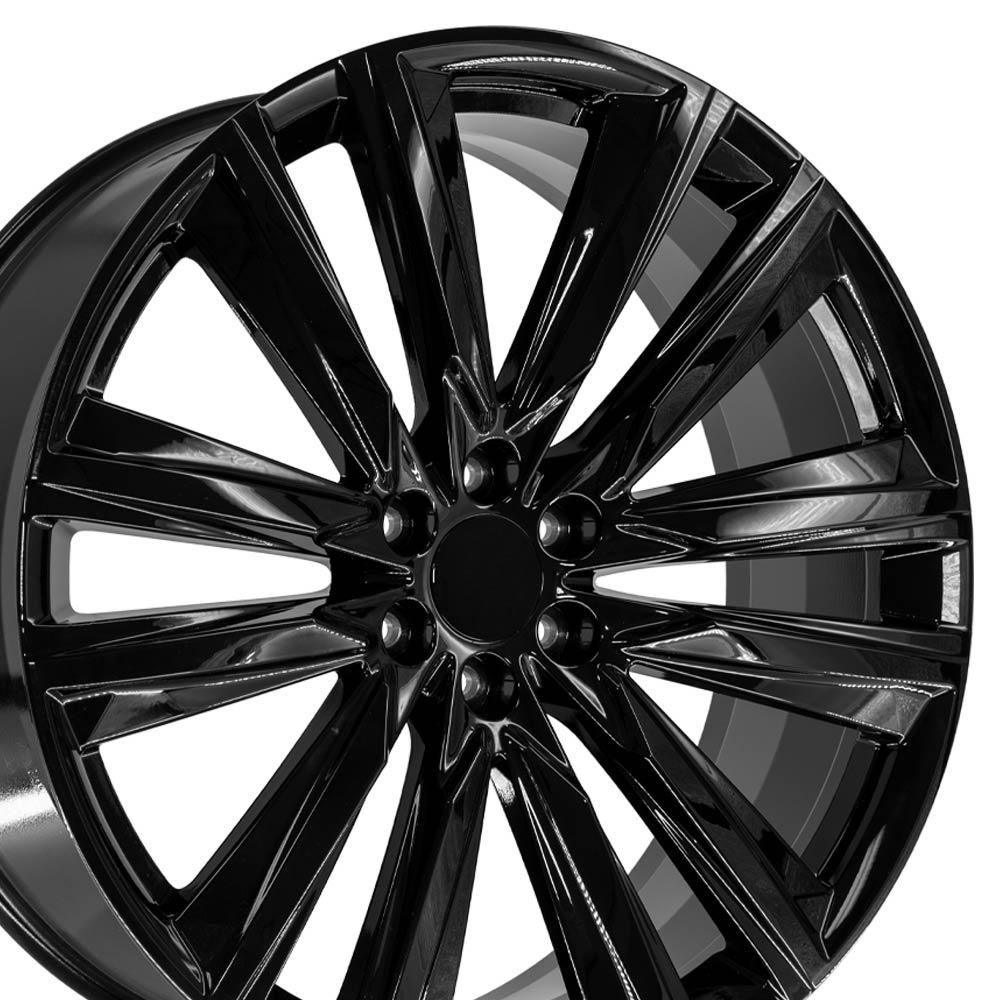 26" Replica CA91 fits Cadillac Escalade 26x10 Black