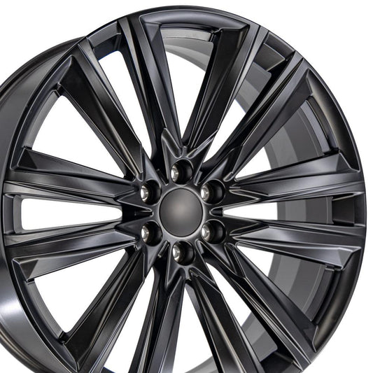 26" Replica CA91 fits Cadillac Escalade 26x10 Satin Black