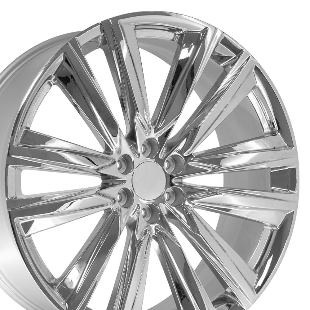 26" Replica CA91 fits Cadillac Escalade 26x10 Chrome