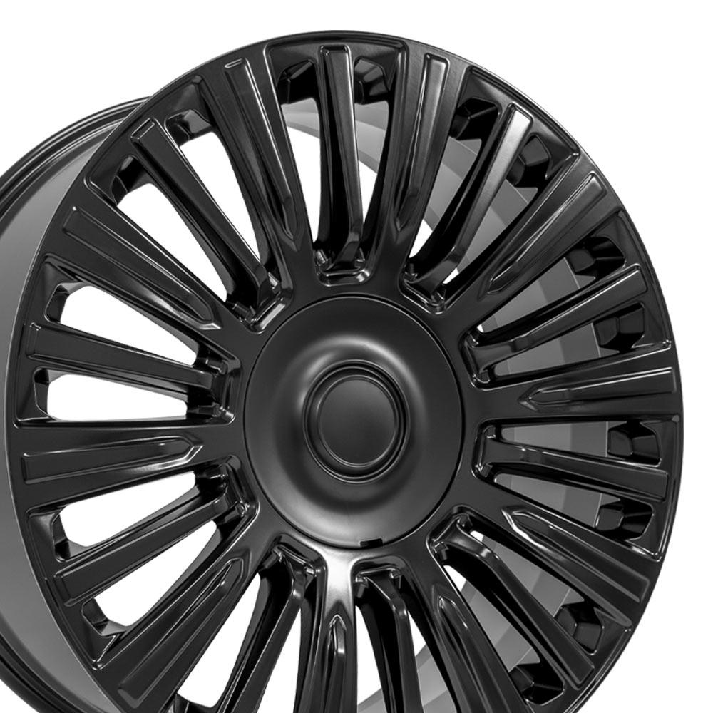 22" Replica CA92 fits Cadillac Escalade 22x9 Satin Black