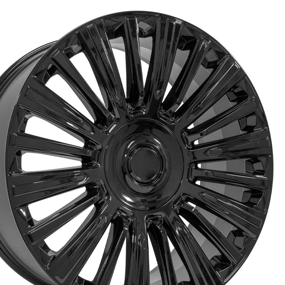 24" Replica CA92 fits Cadillac Escalade 24x10 Gloss Black