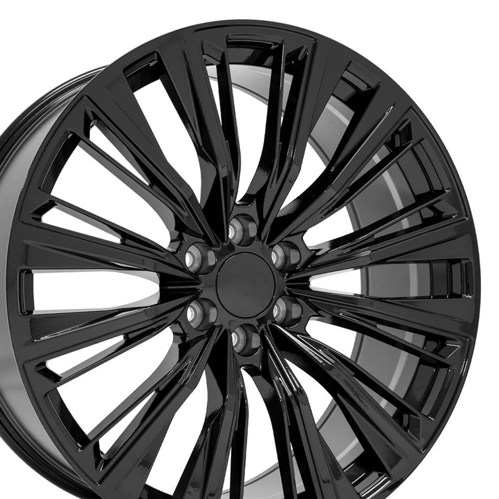 24" Replica CA93 fits Cadillac Escalade 24x10 Gloss Black