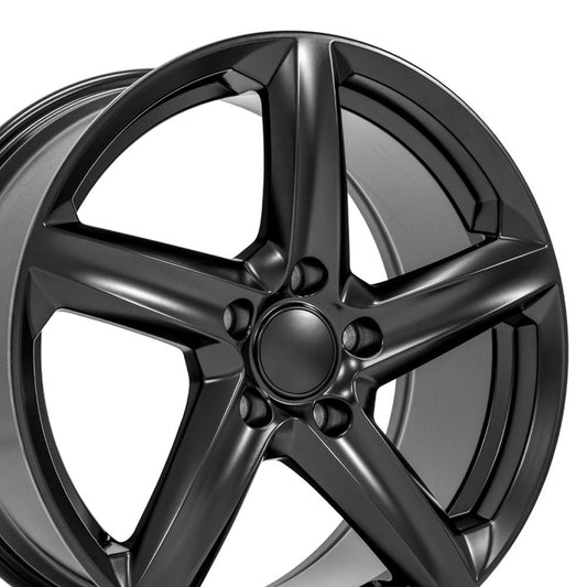 18" Replica CV02C fits Chevrolet C7 Corvette 18x8.5 Satin Black