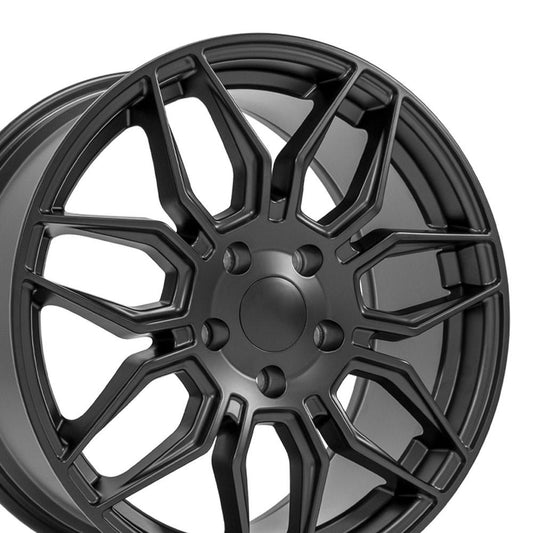 18" Replica CV03C fits Chevrolet C7 Corvette 18x8.5 Satin Black