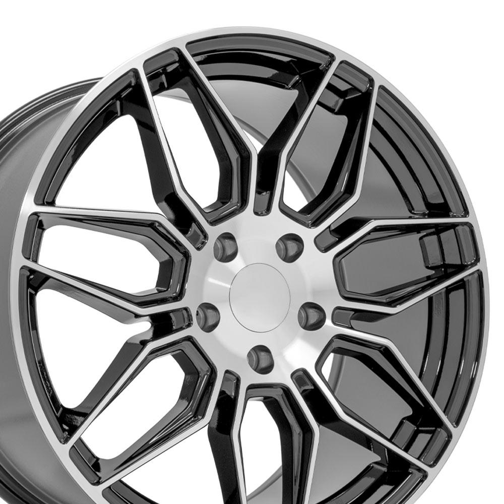 19" Replica CV03C fits Chevrolet C7 Corvette 19x10 Gunmetal Machined