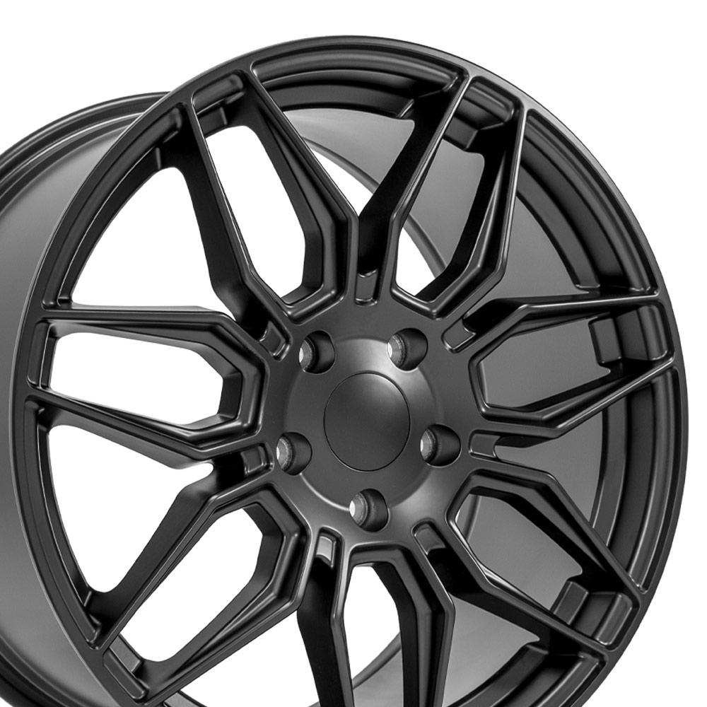 19" Replica CV03C fits Chevrolet C7 Corvette 19x10 Satin Black