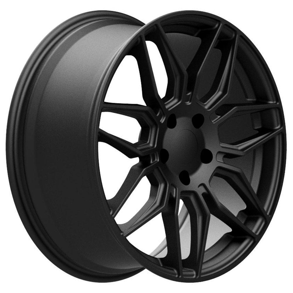 19" Replica CV03D fits Chevrolet C8 Corvette 19x8.5 Satin Black