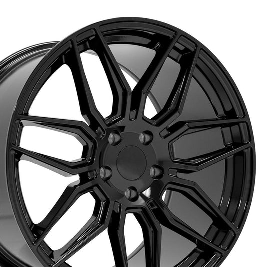 20" Replica CV03D fits Chevrolet C8 Corvette 20x11 Gloss Black