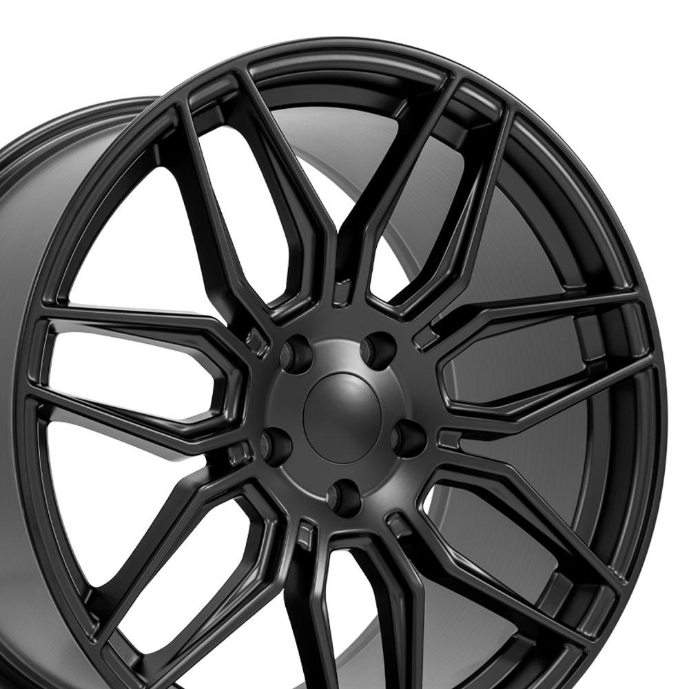 20" Replica CV03D fits Chevrolet C8 Corvette 20x11 Satin Black