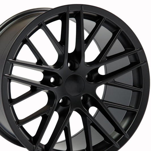 18" Replica CV08A fits Chevrolet Corvette C6 ZR1 18x10.5 Satin