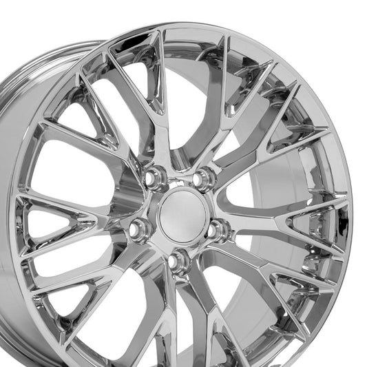 18" Replica CV22 fits Chevrolet Corvette C7 Z06 18x8.5 Chrome