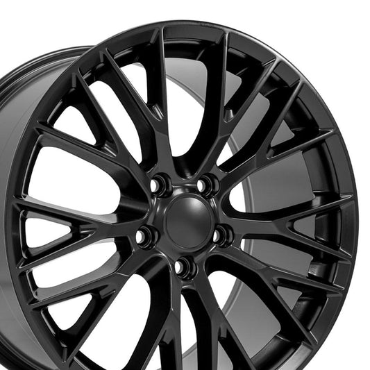 19" Replica CV22 fits Chevrolet Corvette C7 Z06 19x10 Black