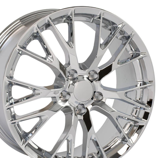 19" Replica CV22 fits Chevrolet Corvette C7 Z06 19x8.5 Chrome