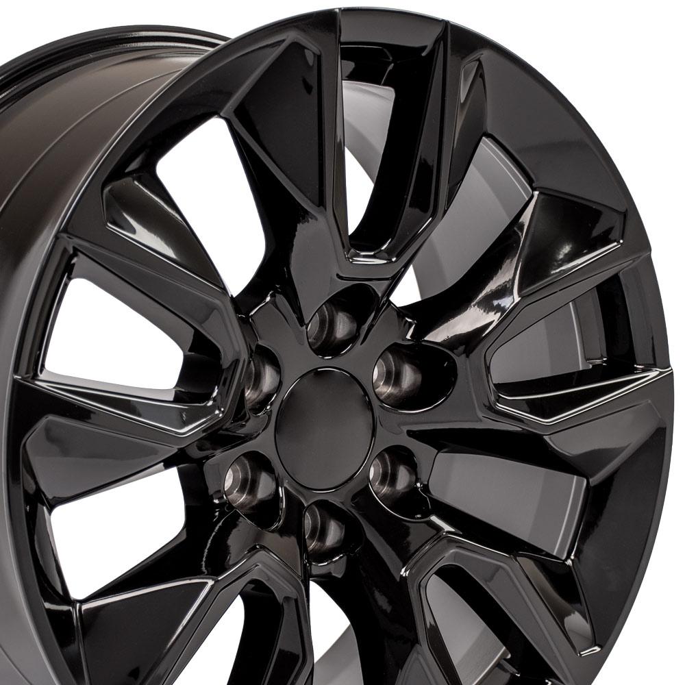 20" Replica CV32 fits Chevrolet Silverado 20x9 Black