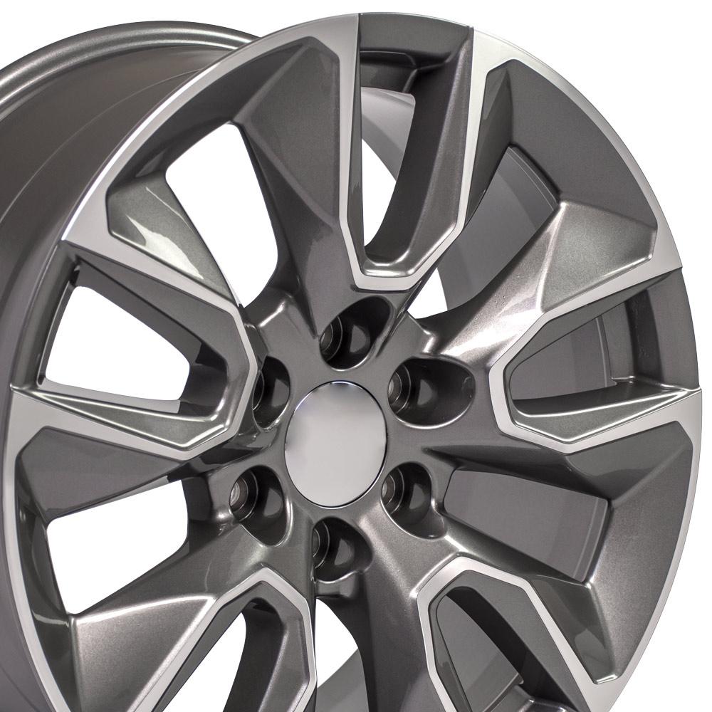 20" Replica CV32 fits Chevrolet Silverado 20x9 Machined