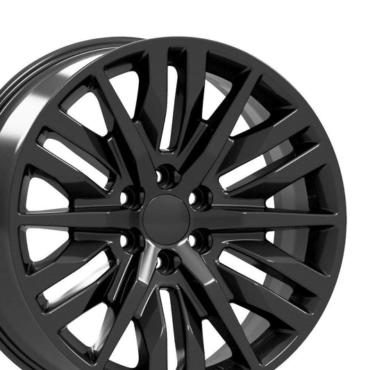 22" Replica CV33 fits GMC Sierra 1500 22x9 Gloss Black