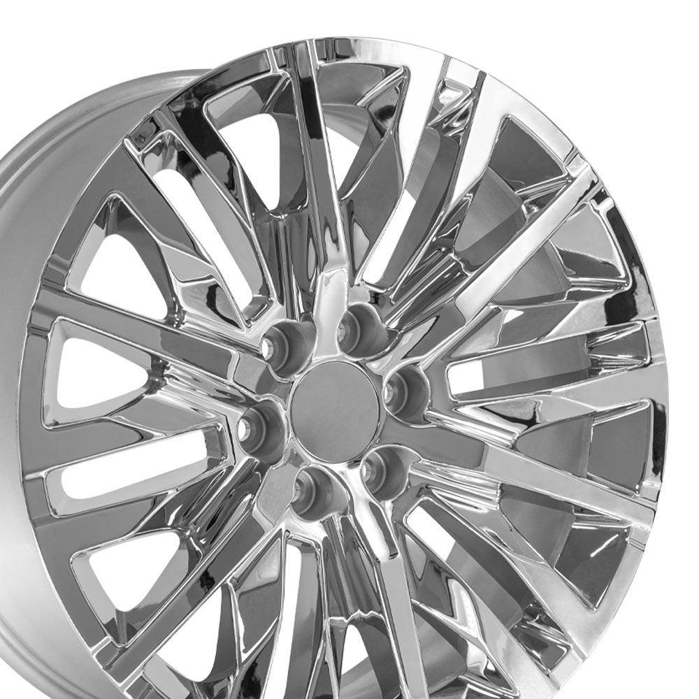 22" Replica CV33 fits GMC Sierra 1500 22x9 Chrome