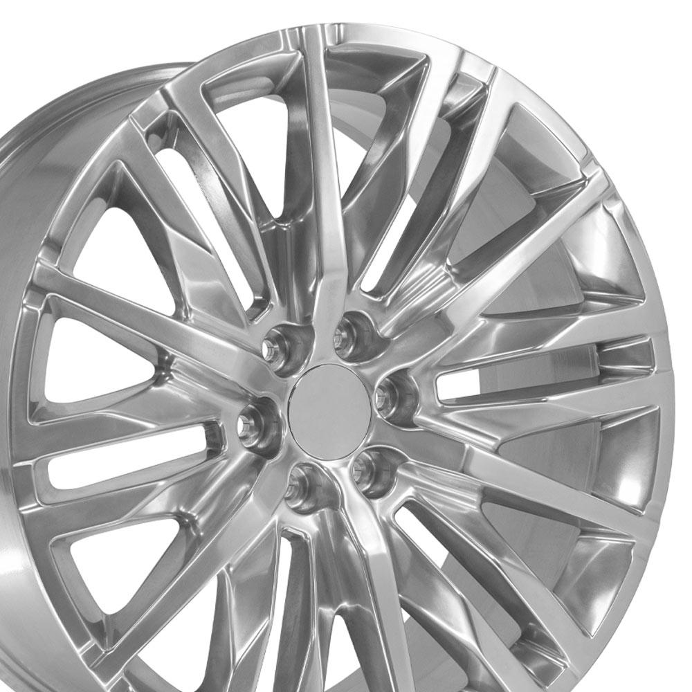 24" Replica CV33 fits GMC Sierra 1500 24x10 Polished