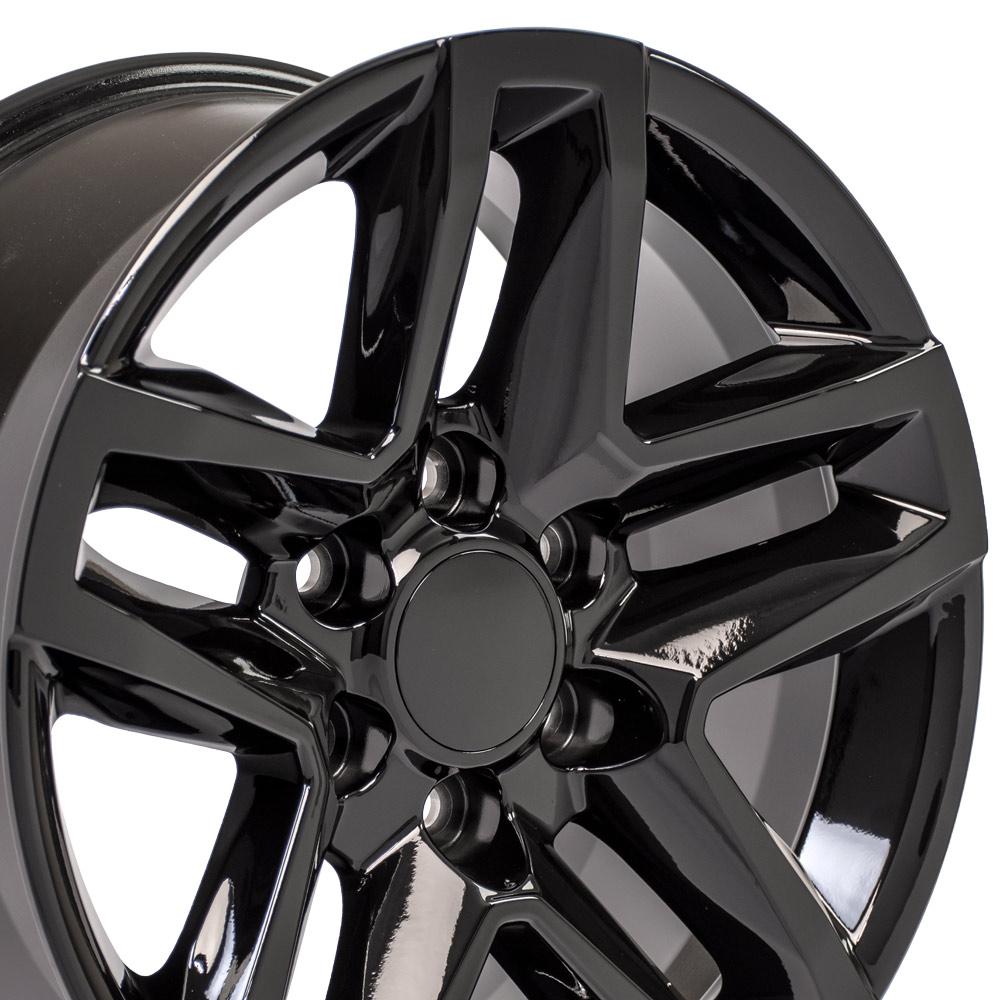 18" Replica CV34B fits Chevrolet Silverado 18x8.5 Black