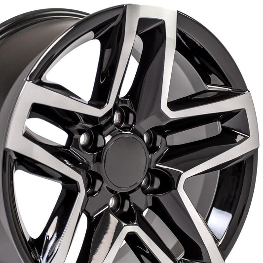 18" Replica CV34B fits Chevrolet Silverado 18x8.5 Machined