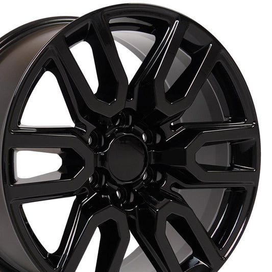 20" Replica CV36 fits GMC Sierra 20x9 Black