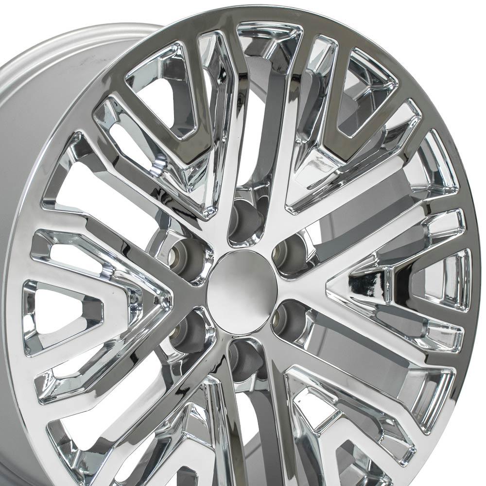 20" Replica CV37 fits GMC Sierra 1500 20x9 Chrome